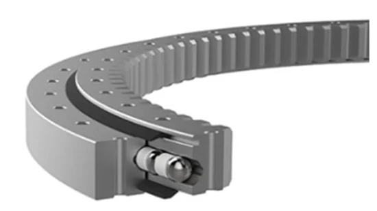 Доступный ODM легкий поворотный подшипник с внешней шестерней для автокрана 012.40.1000 Поворотный подшипник формы